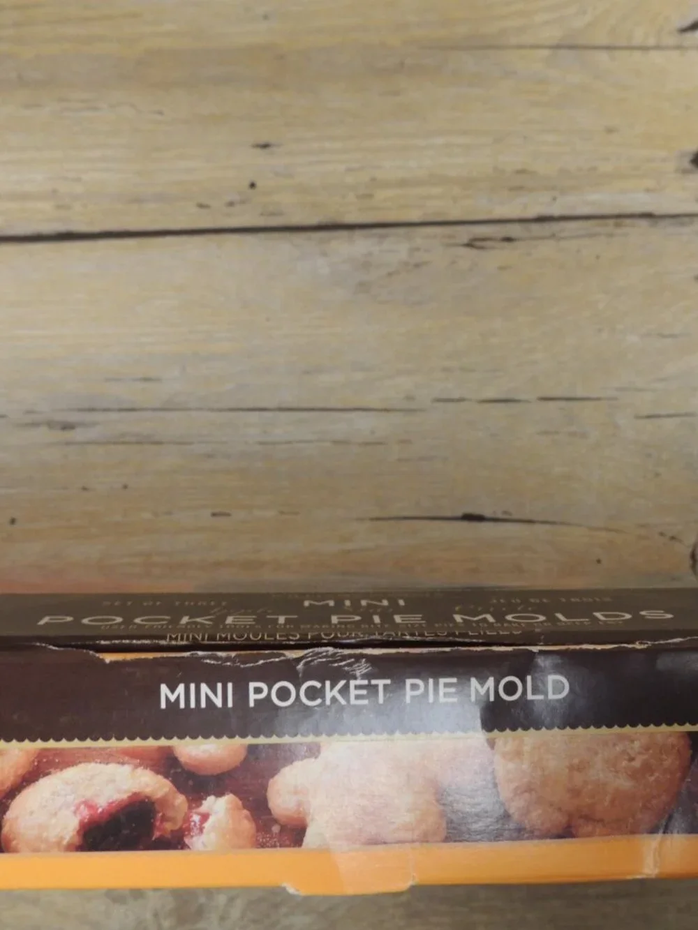 2011 Edition Williams-Sonoma Mini Pocket Pie Molds Set of 3